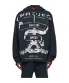 Y/project Black Cotton Sweatshirt In Black
