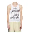Y/project Printed Vest In White