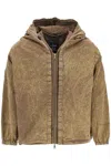 Y/project Convertible Utility Jacket With Removable Panel In Khaki
