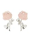 Y/project Y Project Women Two-tones Metal Earrings In Silver