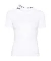 Y/project T-shirt With Jacquard Logo In White
