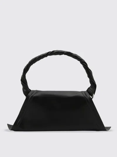 Y/project Black Leather Shoulder Bag