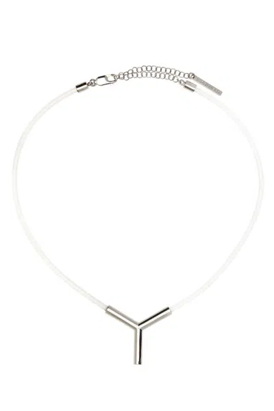 Y/project Silver Y Necklace