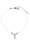 Y/project Y Project Necklaces In Silver