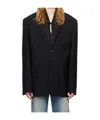 Y/project Single-breasted Blazer In Black