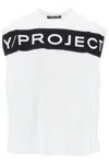 Y/PROJECT SLEEVELESS T-SHIRT WITH