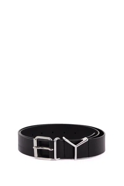 Y/project Sl Ysl Buckle Belt With In Black