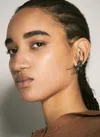 Y/project Spider Earrings In Black