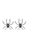 Y/project Spider Shape Earrings In Black
