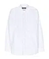 Y/project Srunched Long-sleeved Shirt In White