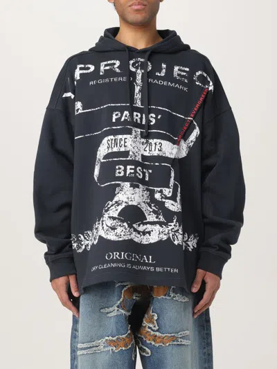Y/PROJECT SWEATSHIRT Y/PROJECT MEN COLOR BLACK,G64991002