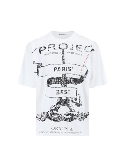 Y/PROJECT Y PROJECT T-SHIRTS AND POLOS