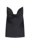 Y/project Evergreen Invisible Strap Slip Top In Black