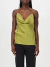 Y/project Evergreen Invisible Strap Satin Camisole In Schwarz