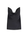 Y/project Evergreen Invisible Strap Slip Top In Black