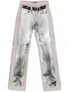 Y/project Trompe L'oeil Jeans In Grey