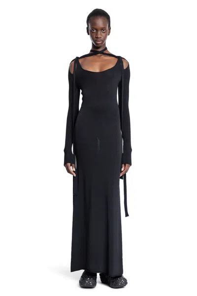 Y/project Woman Black Dresses