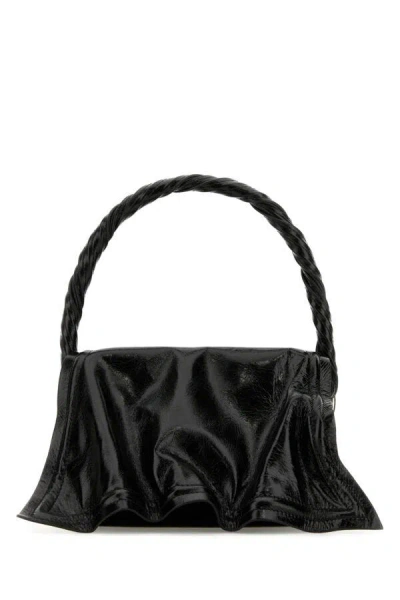 Y/project Y Project Woman Black Leather Handbag