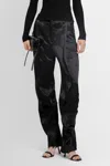 Y/project Banana Slim Pants In Black