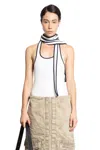 Y/project White Multi-scarf Tank Top In White