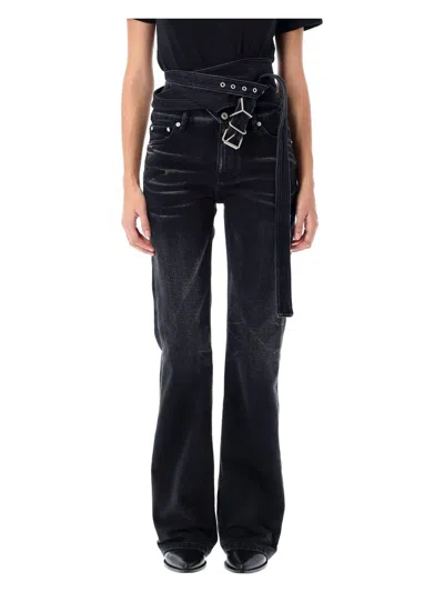 Y/PROJECT WOMEN'S WRAP BELT JEANS