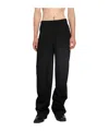 Y/project Wool Tapered Trousers In Black