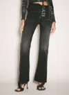Y/project Women Wrap-belt Jeans In Black