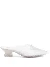 Y/project Y Project Melissa Mules In Scented Pvc Women In White