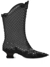 Y/project Black Melissa Edition Court Boots In Black