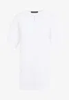 Y/project Chrome Cotton T-shirt Oversize Sleeves In White