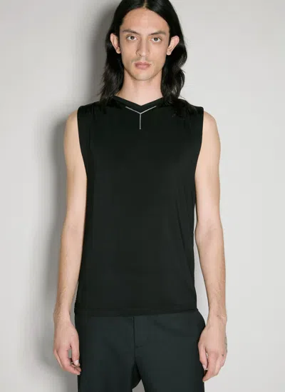 Y/project Y Chrome Tank Top In Black