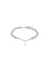 Y/project Y-pendant Chain Bracelet In White