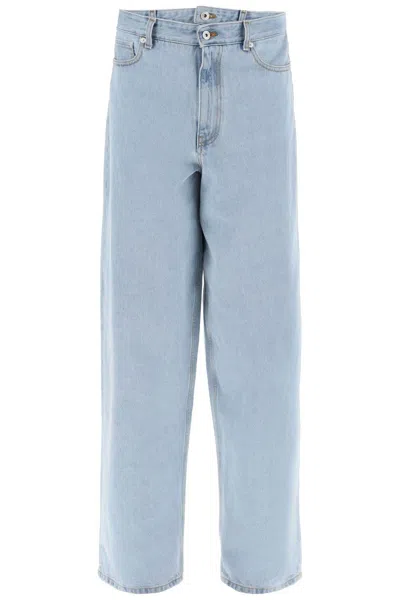 Y/project Y Project Evergreen Double Waist Jeans In Blue