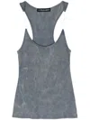Y/PROJECT Y/PROJECT COTTON TANK TOP WITH INVISIBLE STRAPS