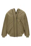 Y/PROJECT Y/PROJECT 'DOUBLE ZIP PINCHED LOGO' JACKET