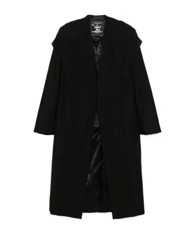 Y/PROJECT Y/PROJECT DRAPED DETAIL HOODED COAT
