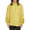 Y/project Electric Green Lazy Collar Shirt In Green