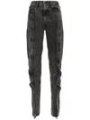 Y/project Evergreen Banana Slim Denim Jeans In Black