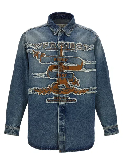 Y/PROJECT Y/PROJECT 'EVERGREEN PARIS BEST PATCH' SHIRT
