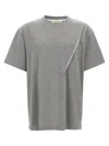 Y/project 'classic Logo Crew Neck T-shirt' In Gray