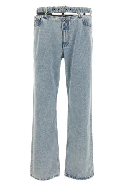Y/PROJECT Y/PROJECT 'EVERGREEN Y BELT' JEANS