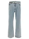 Y/project Evergreen Y Belt Jeans In Blue