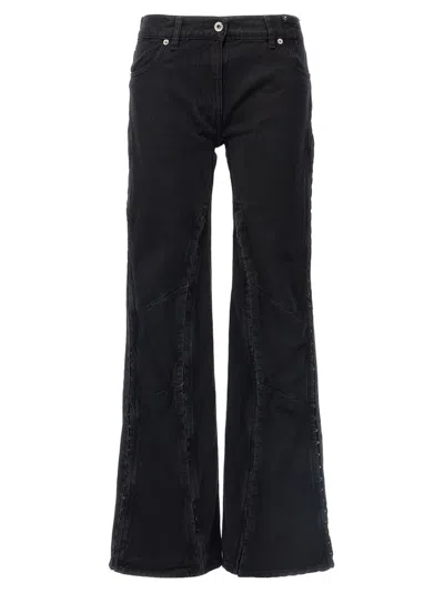 Y/PROJECT Y/PROJECT FADED EFFECT FLARED JEANS