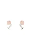 Y/project Y Project Women Two-tones Metal Earrings In Yellow