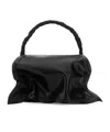 Y/project Y Project Women Black Leather Handbag In Black