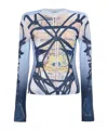 Y/PROJECT Y/PROJECT GRAPHIC-PRINTED TOP