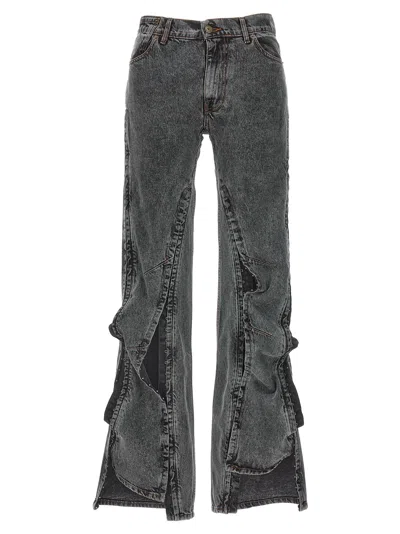 Y/PROJECT Y/PROJECT 'HOOK AND EYE' JEANS