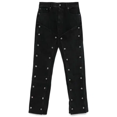 Y/project Black Snap Off Jeans