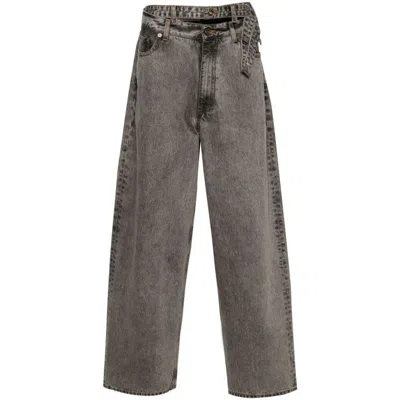 Y/project Evergreen Loose-fit Jeans In Grey