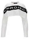 Y/project Logo Cropped T-shirt